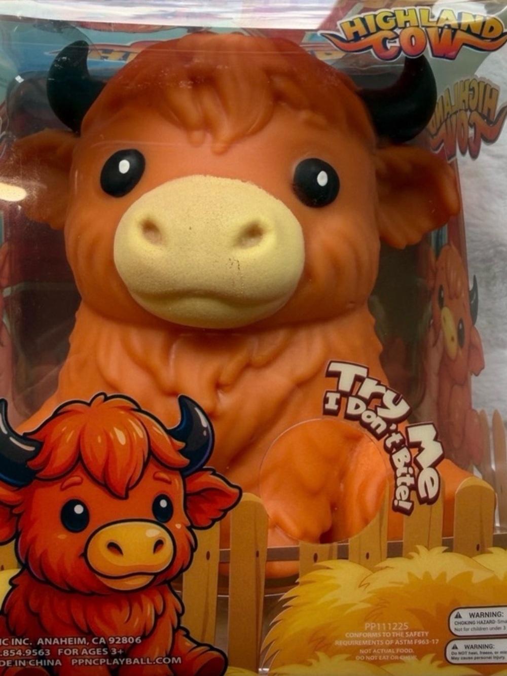 HIGHLAND COW Squishy 🐄🔥Viral Toy By PPNC New In Box 🐮
